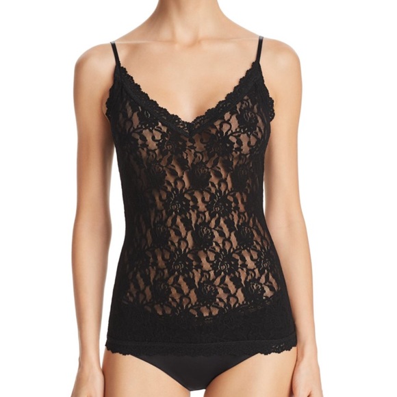 NWT HANKY PANKY LACE V NECK CAMI - Picture 1 of 4